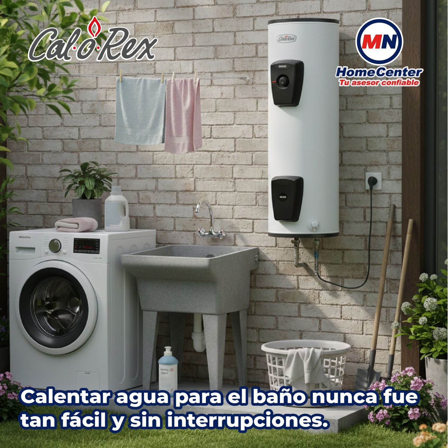 Calentador Depósito Eléctrico Calorex Vattium 108 L 3 Servicios