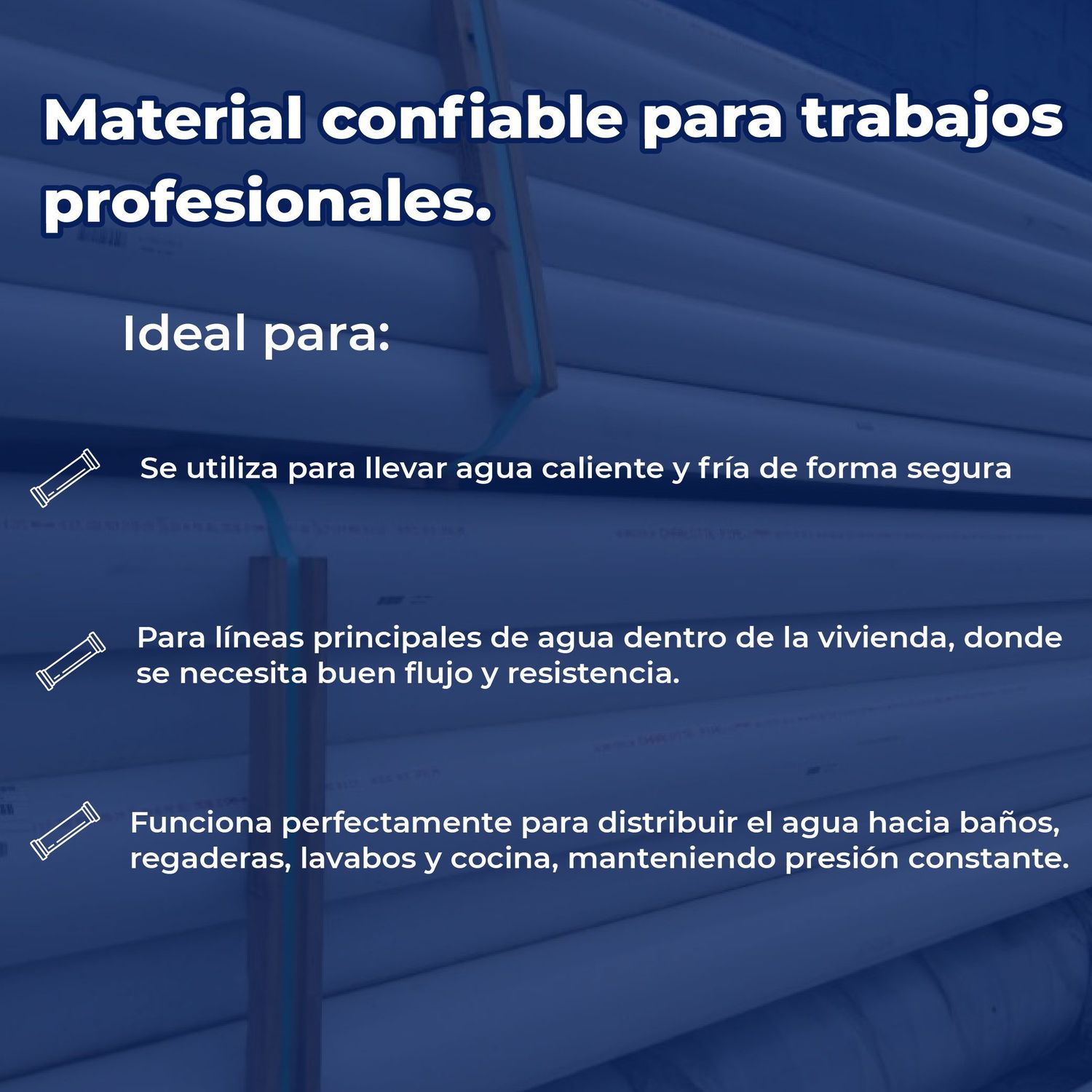 Tubo CPVC Iusa 1 pulgadas x 6.10 m