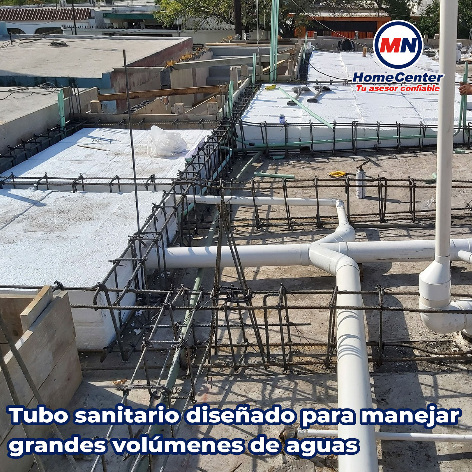 Tubo PVC Sanitario Norma 160 MM (6M)