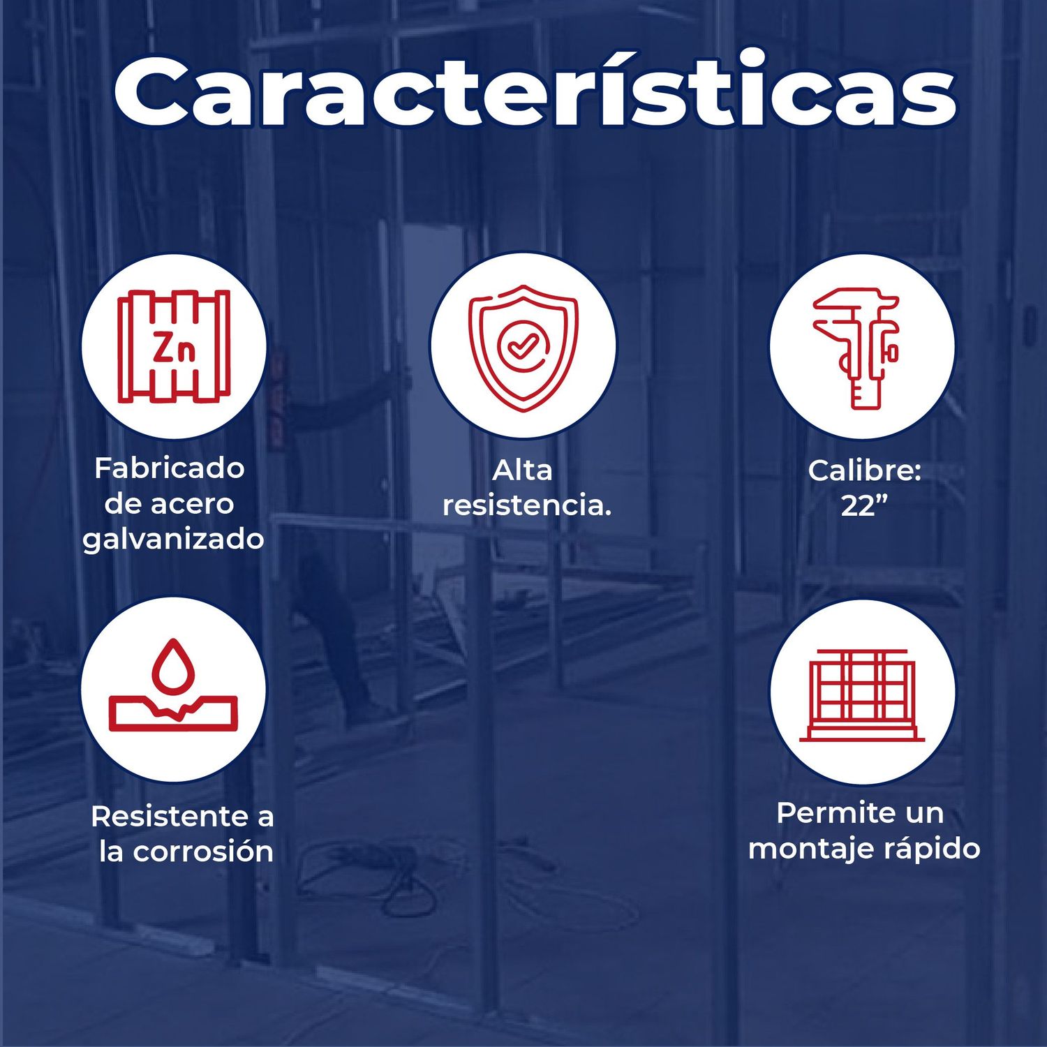 Canal Estructural Panel Rey Calibre 22 9.20X3.05