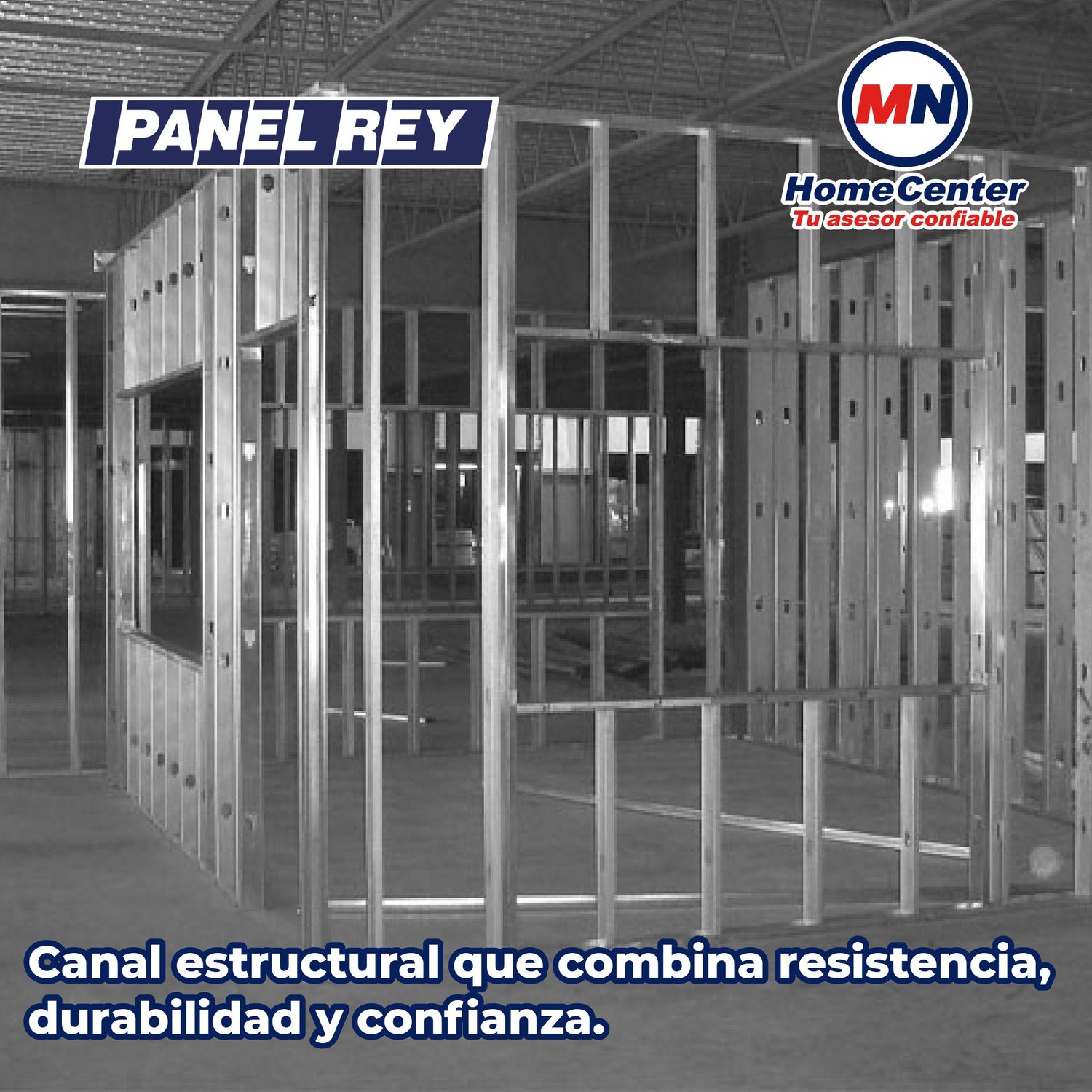 Canal Estructural Panel Rey Calibre 22 9.20X3.05