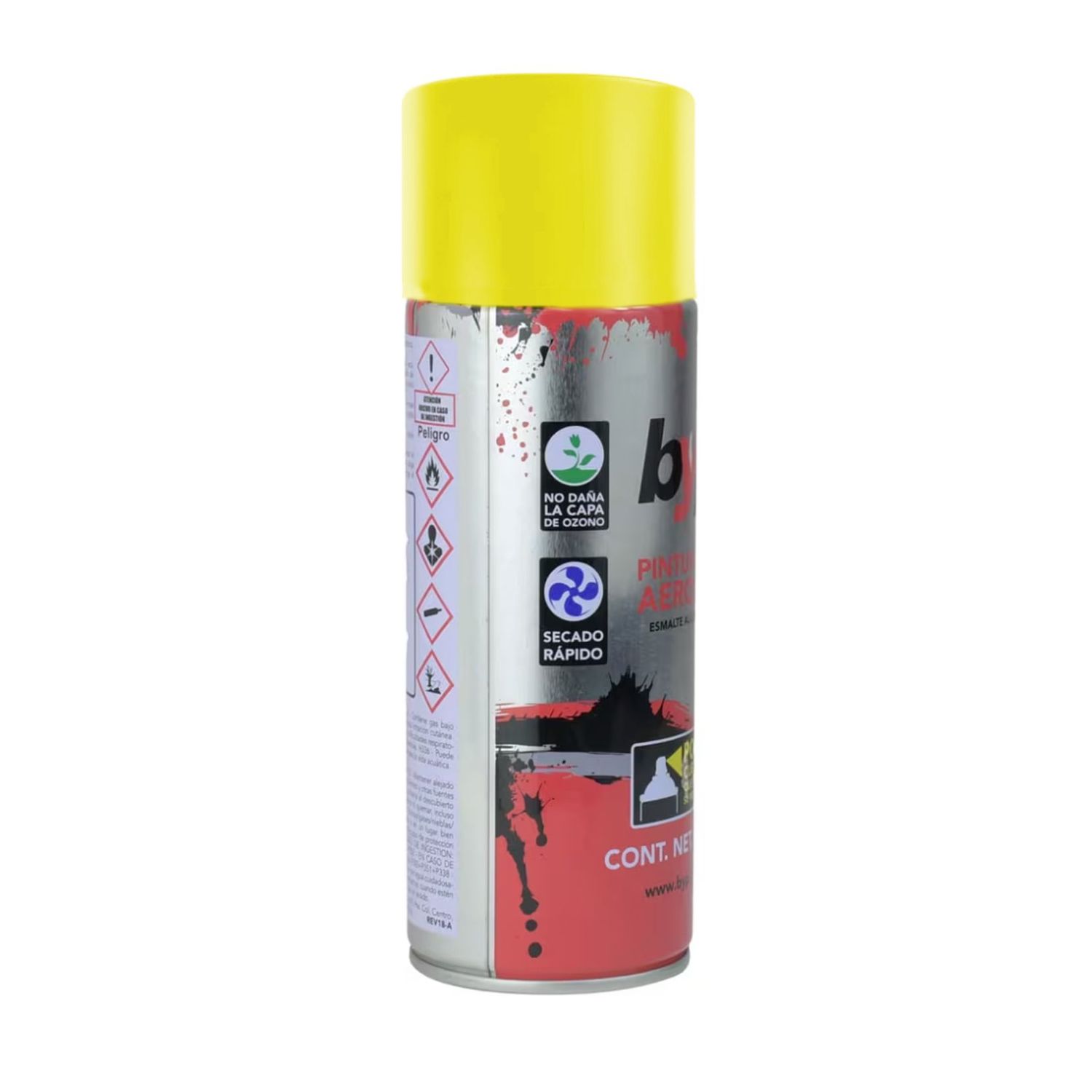 Pintura Aerosol Byp Amarillo Fluorescente 400 mL