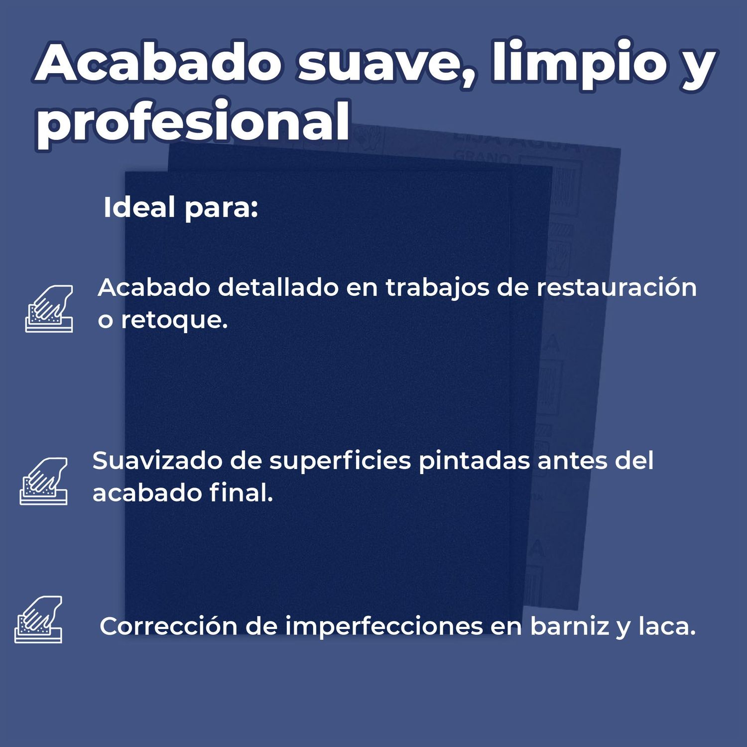 Lija de Agua 9 x 11 Pulgadas Grano 400 BYP