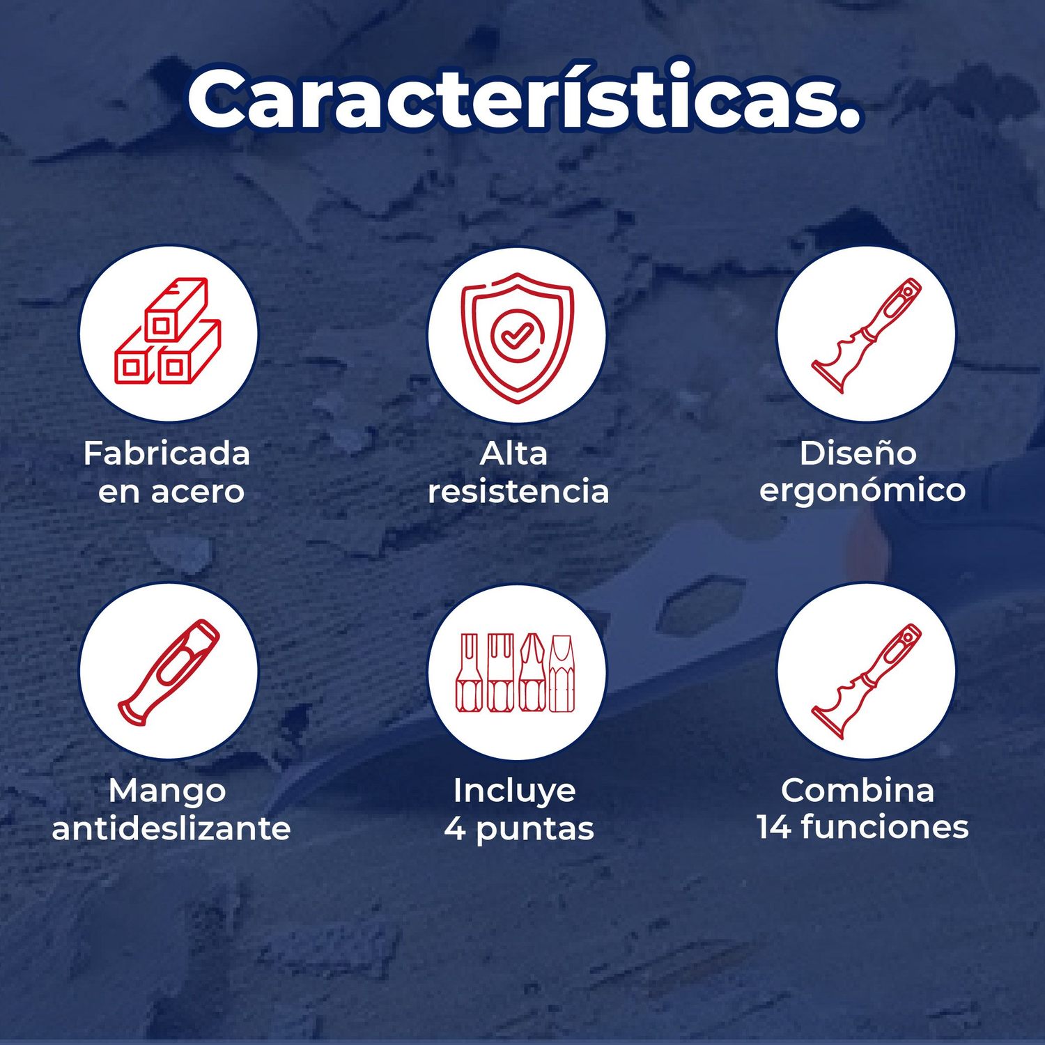 Espátula Multifuncional Pro 14 en 1 Para Pintor Byp