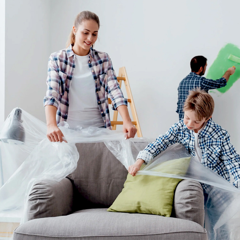 Plasti Protector Byp Uso Rudo 10 m2