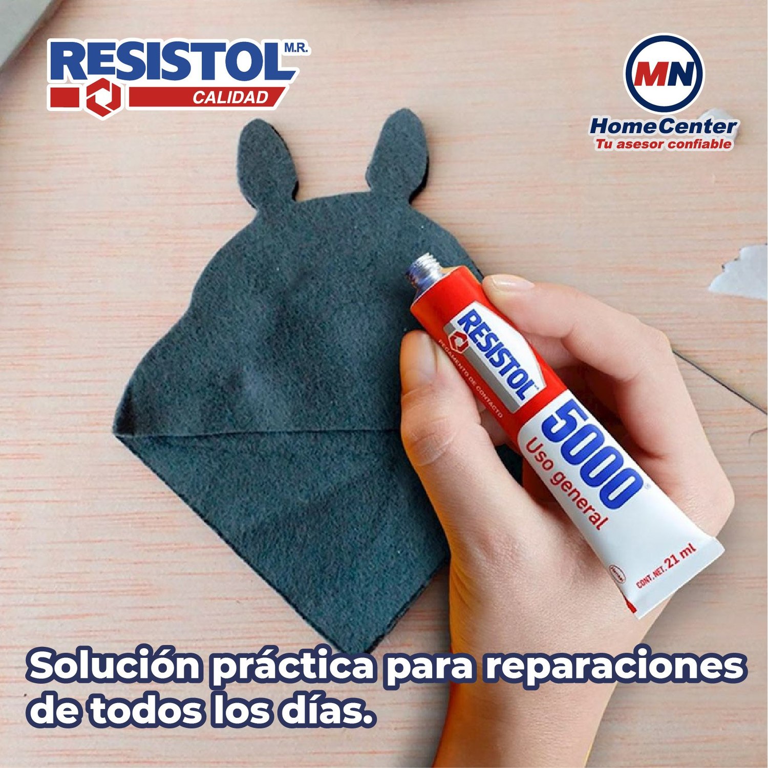 Resistol 5000 Pegamento de Contacto Uso General 21 ml