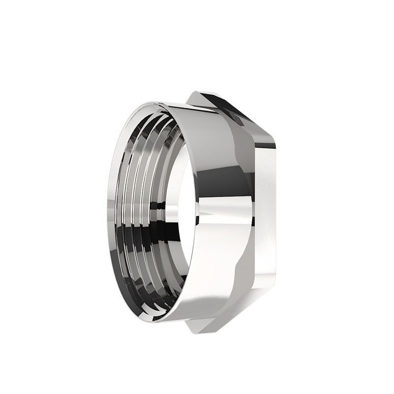 Tuerca Spud Helvex Fluxómetro 32 mm Cromada