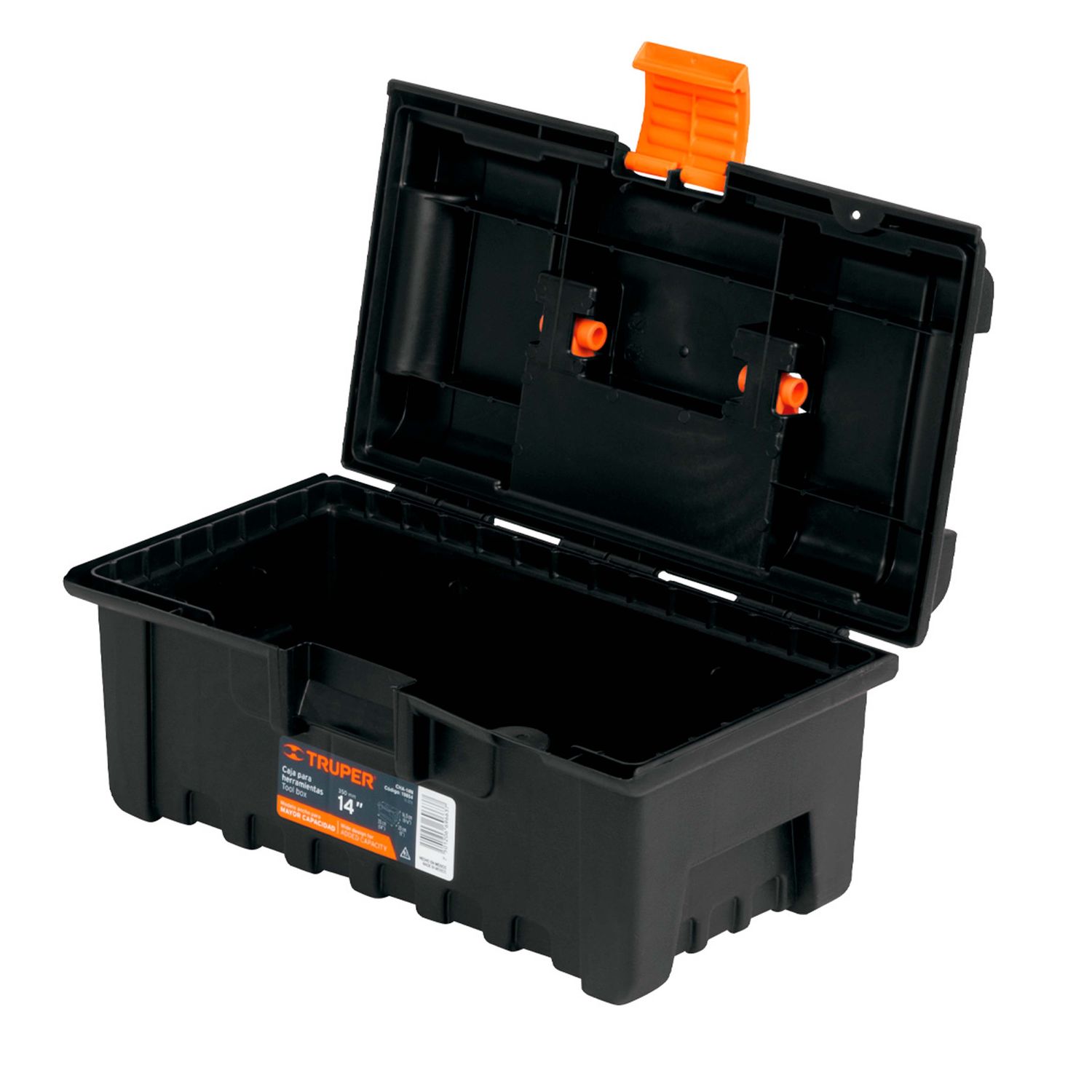 Caja para Herramientas Truper Naranja 14 pulg