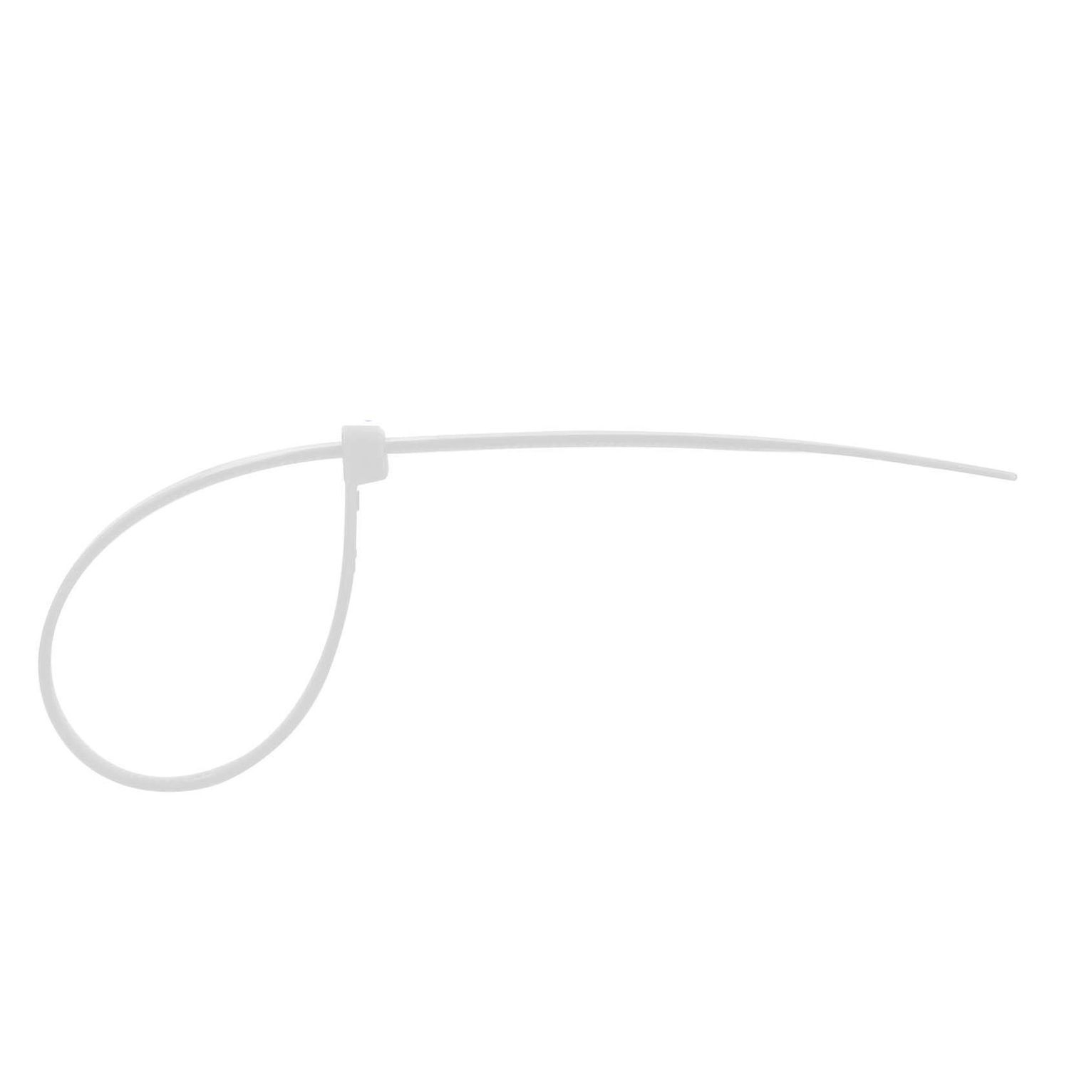 Cincho Plástico Volteck Transparente 25 cm