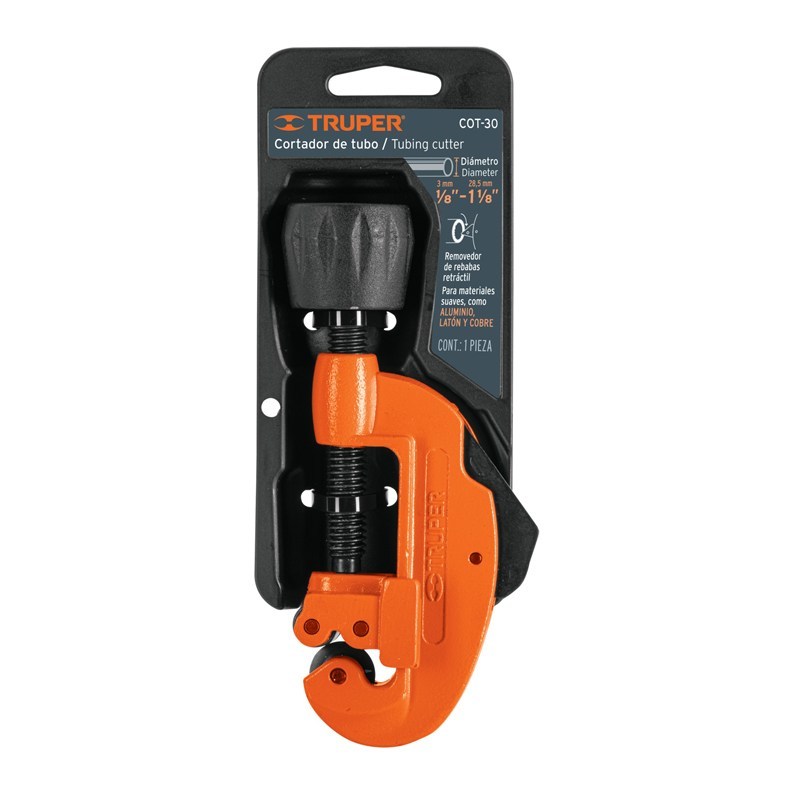 Cortador Tubo Truper Cobre 1/8 a 1 1/8 pulg