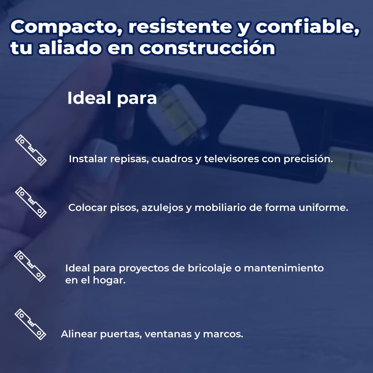 Nivel Torpedo Pretul Magnético 9 Pulgadas