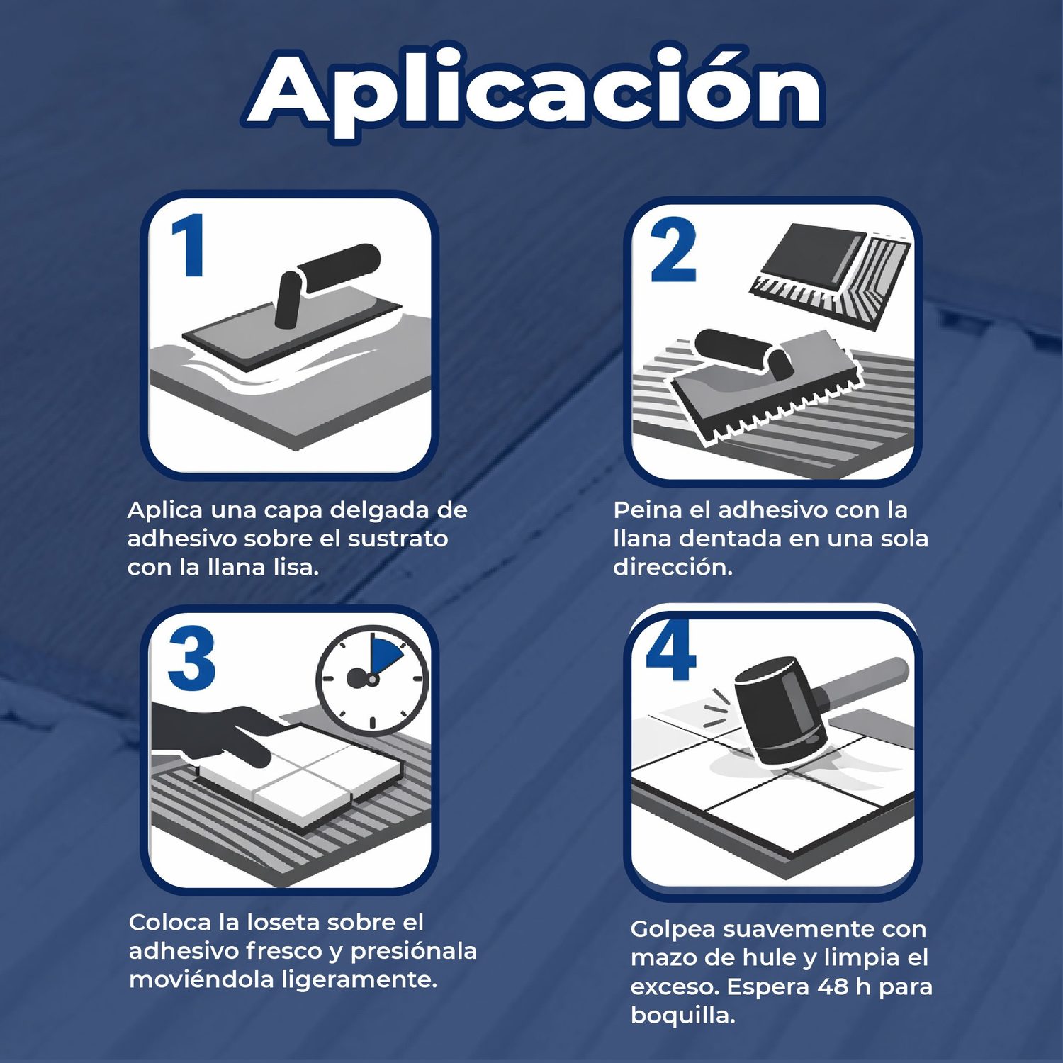 Adhesivo Universal Uniblock Blanco 20 kg