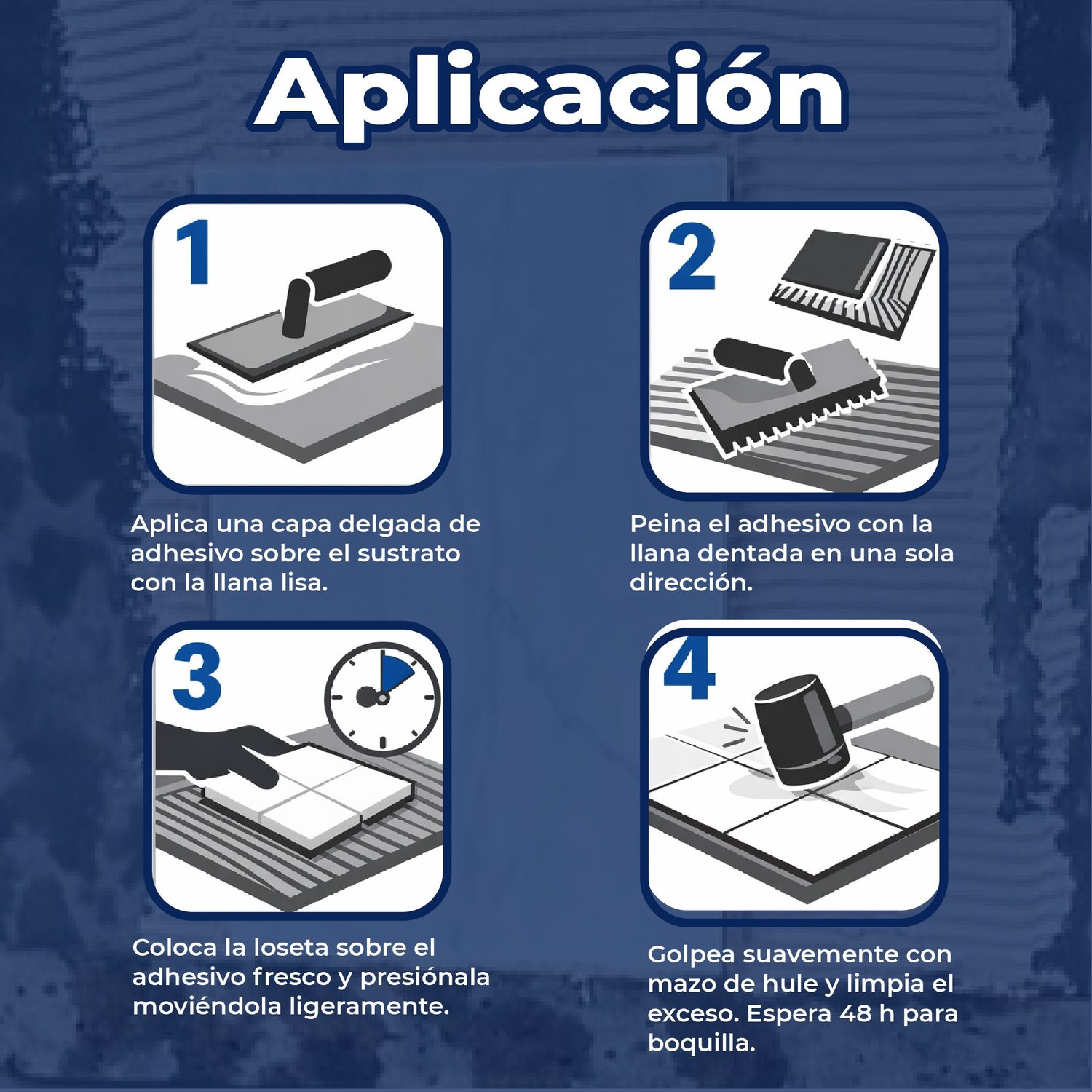 Adhesivo Uniblock Unitile Blanco Saco de 20 kg