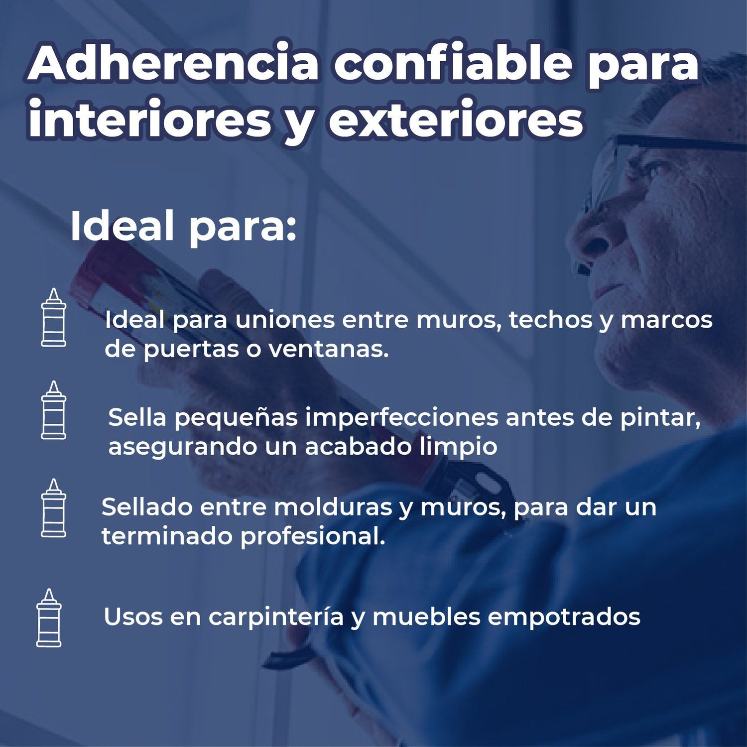 Sellador Acrílico Siliconizado Sky Cril Presto Beige 300 mL