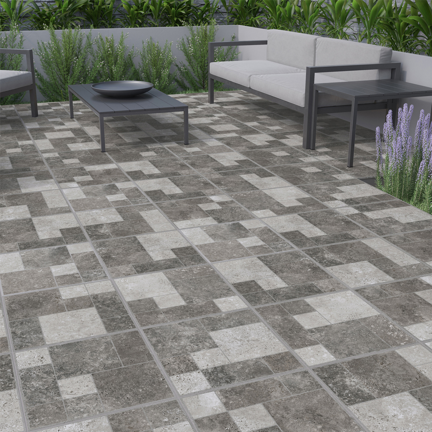 Piso Geox Café Daltile 45x45 cm