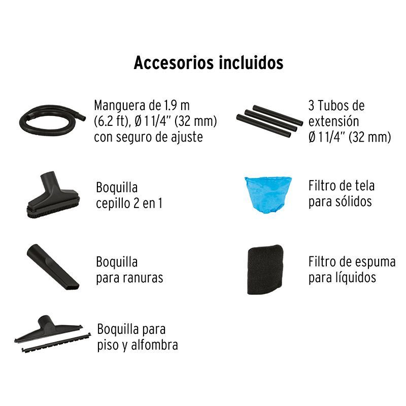 Aspiradora 06G/23L Profesional 2200 W