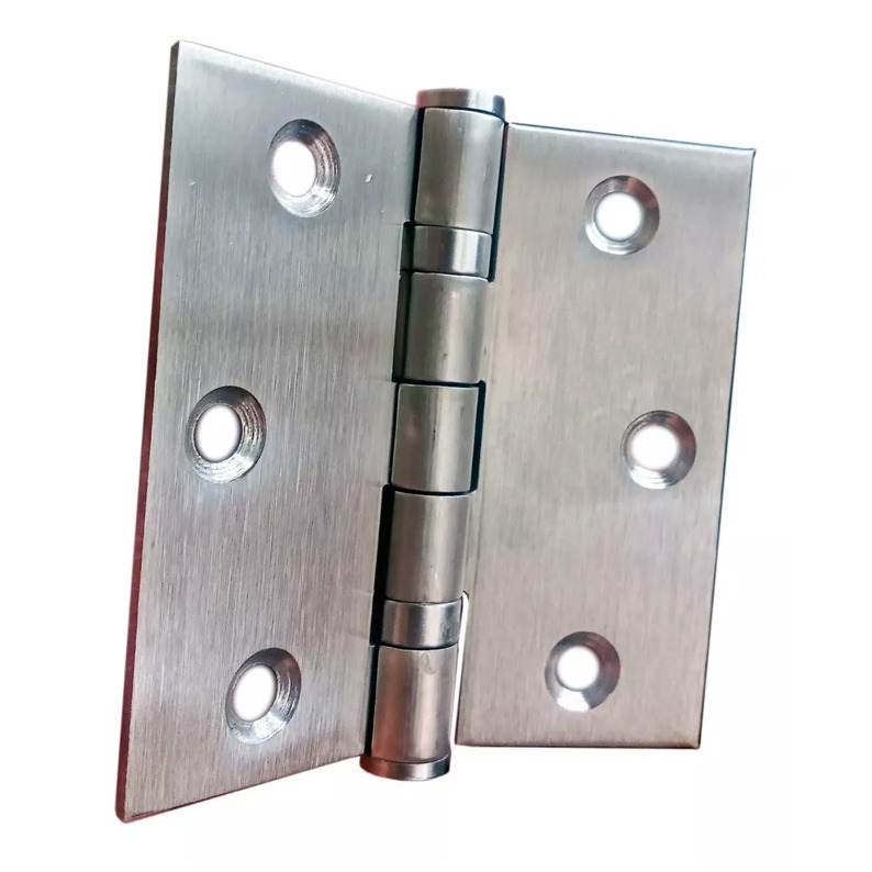 Bisagra Cabeza Plana Sin Balero Acero Pulido Dexter