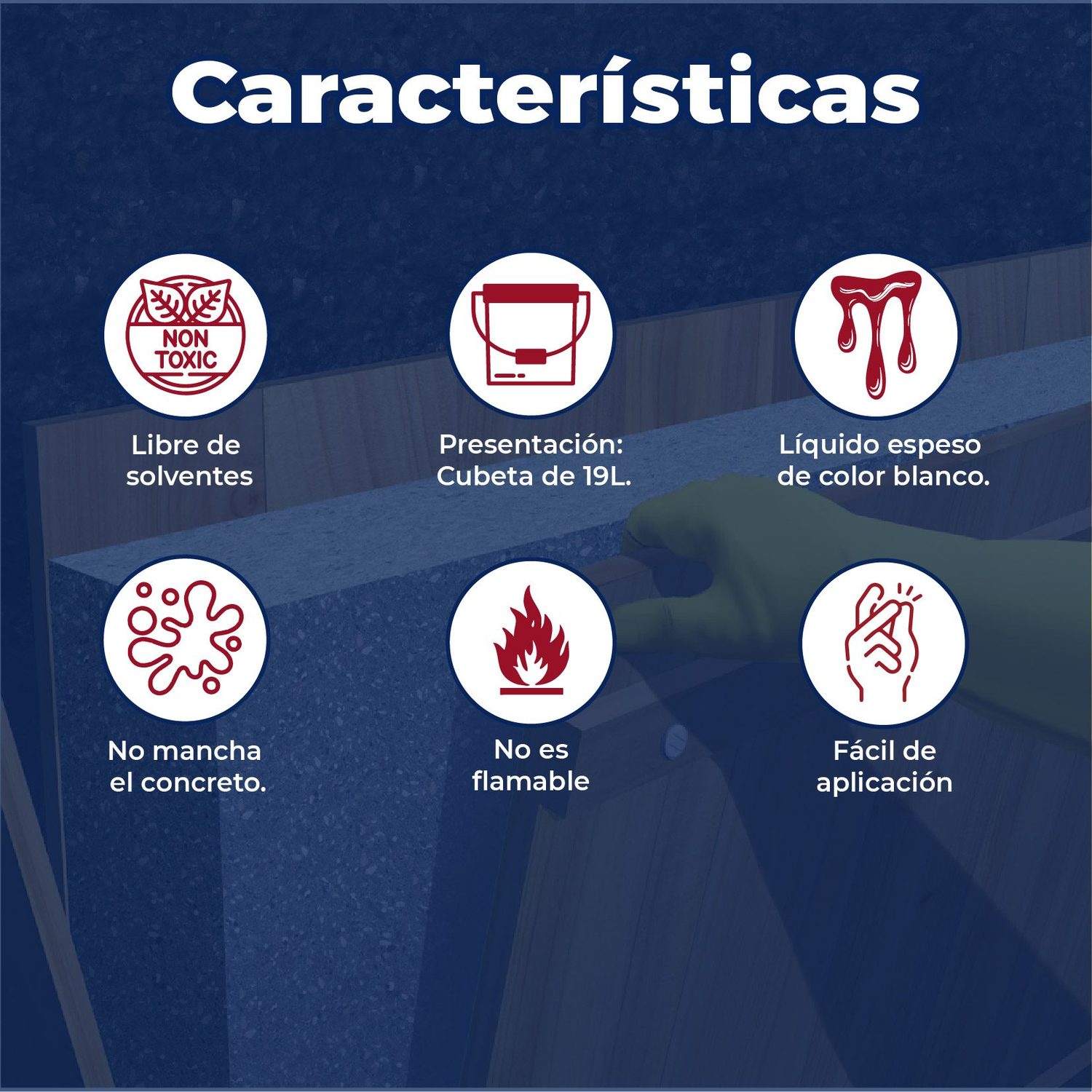 Desmoldante cimbra base agua sika acua 18.22 KG