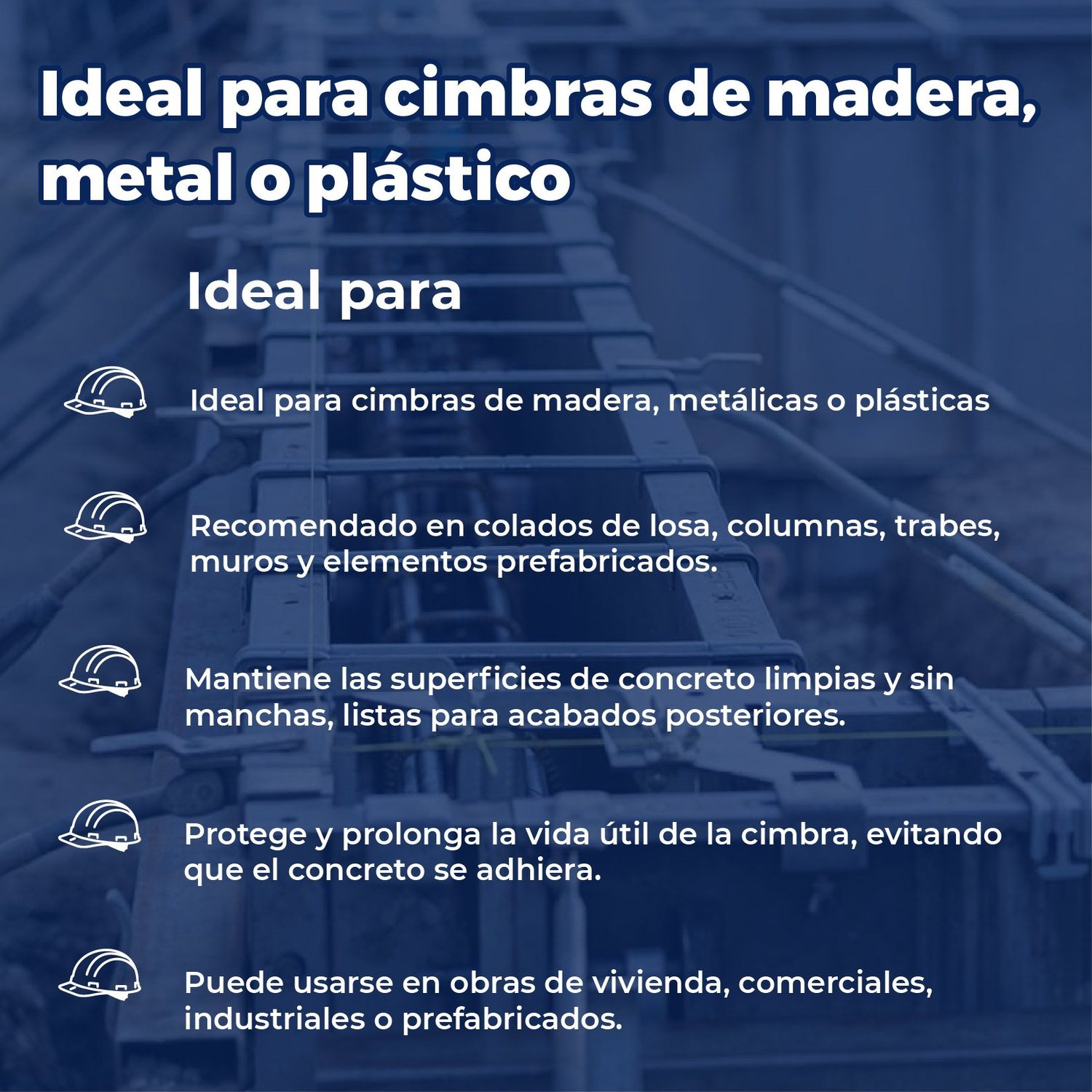 Desmoldante cimbra base agua sika acua 18.22 KG