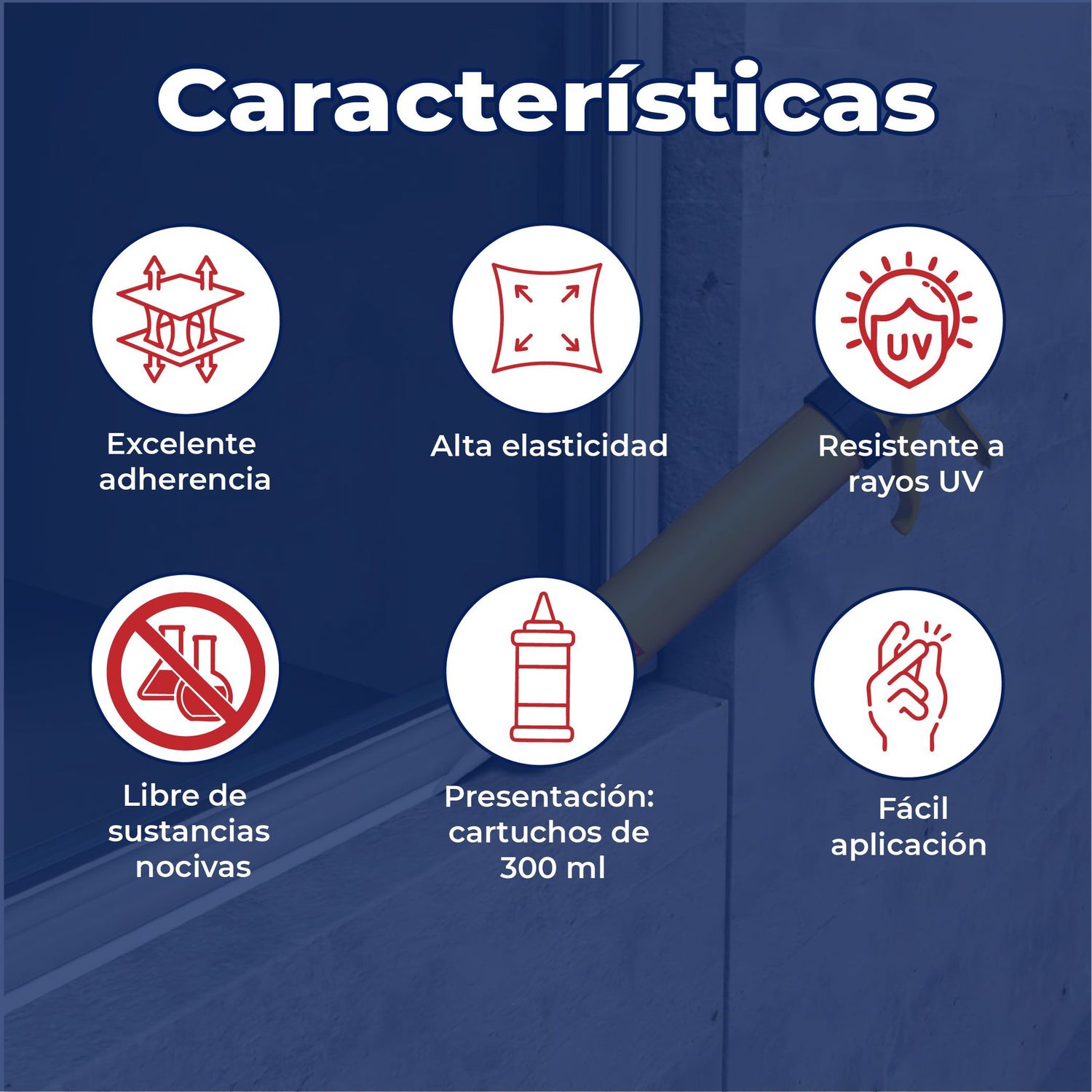 Sellador Poliuretano Sikaflex AT Facade 300 mL