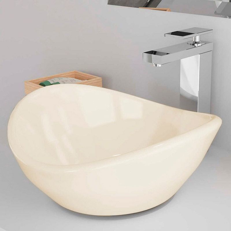 Lavabo Sobreponer Helvex Marfil LVCASSINIM