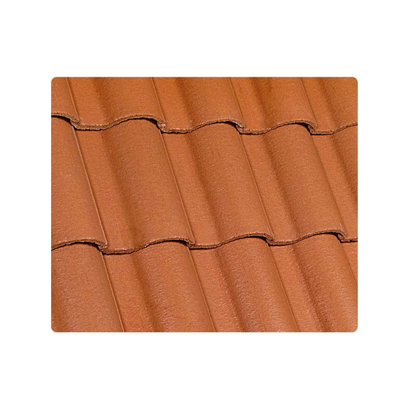 Teja Concreto Mediterránea 44 x 30 cm Terracota