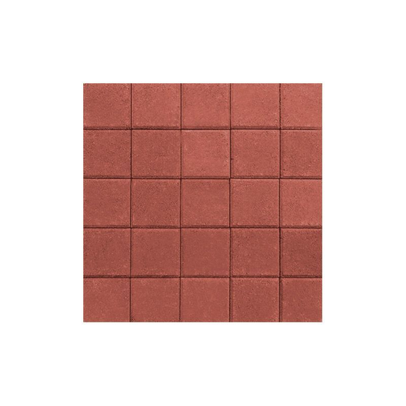 Adoquín Plaza Mextile 15 x 15 x 6 cm Rojo Rubí