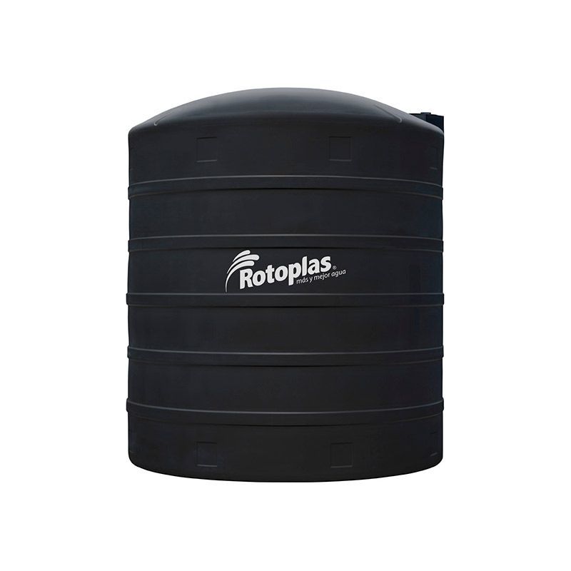 Tanque Agua Rotoplas Estándar Negro 15000 L