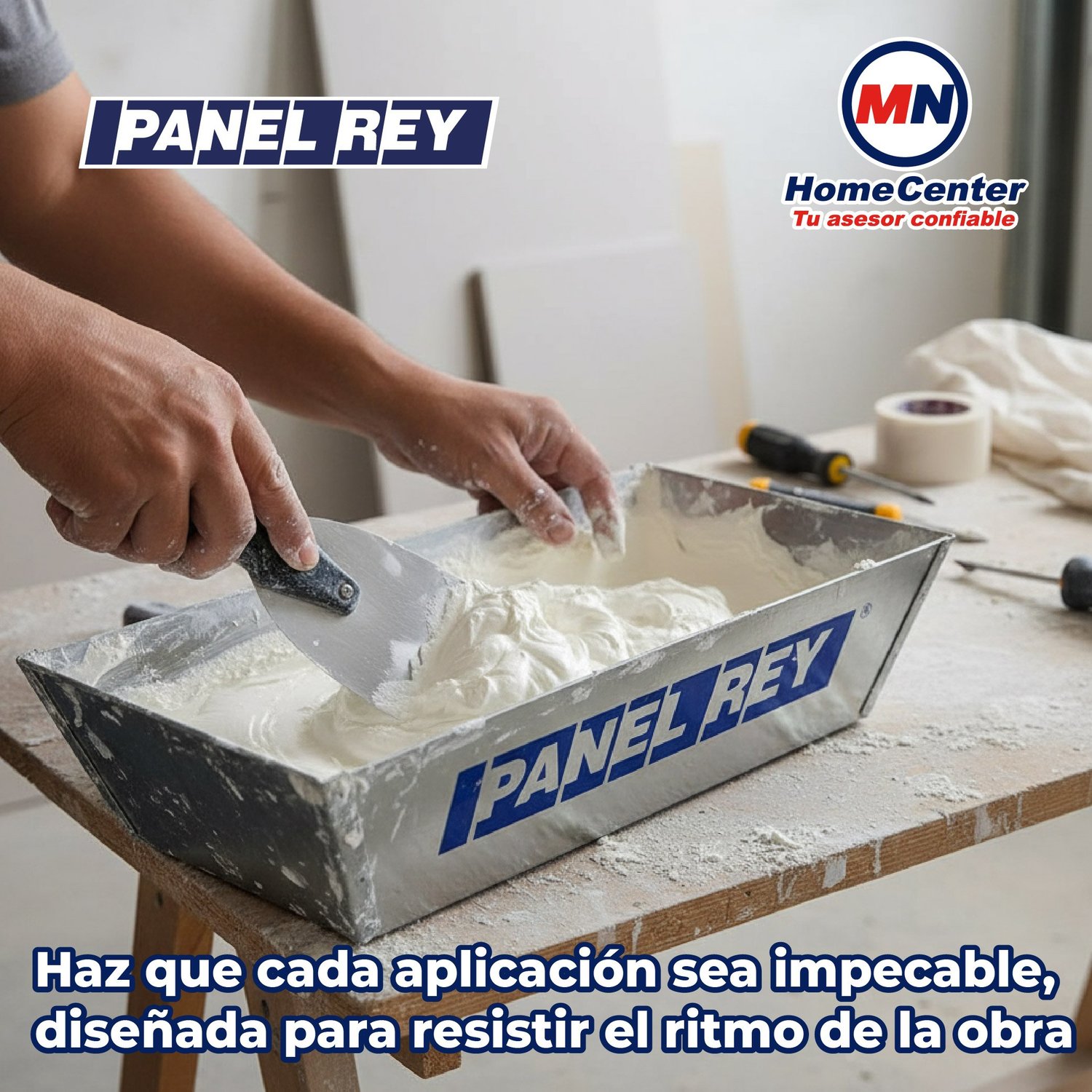 Charola de Acero Galvanizado Labeled Panel Rey