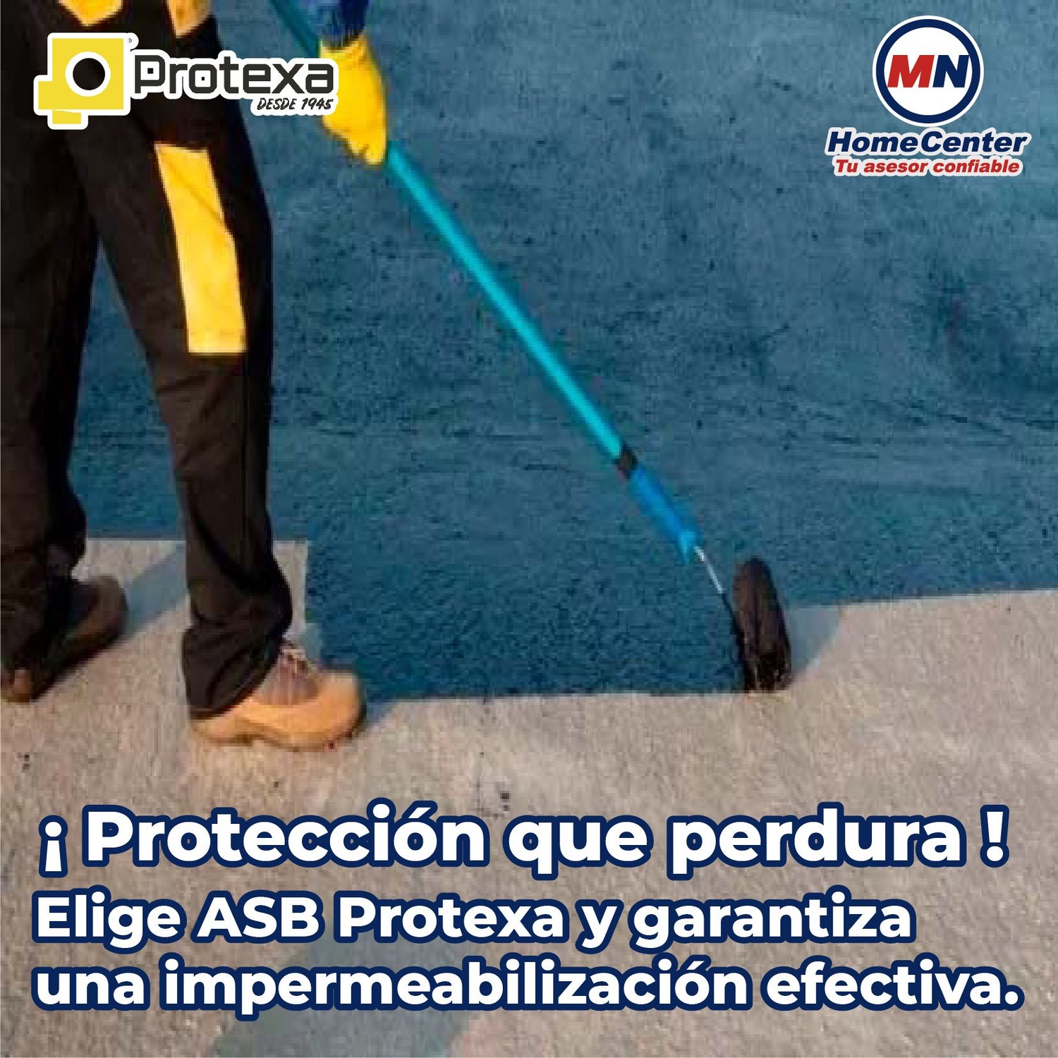 Impermeabilizante Asfáltico Negro Base Agua ASB Protexa 19 Lt