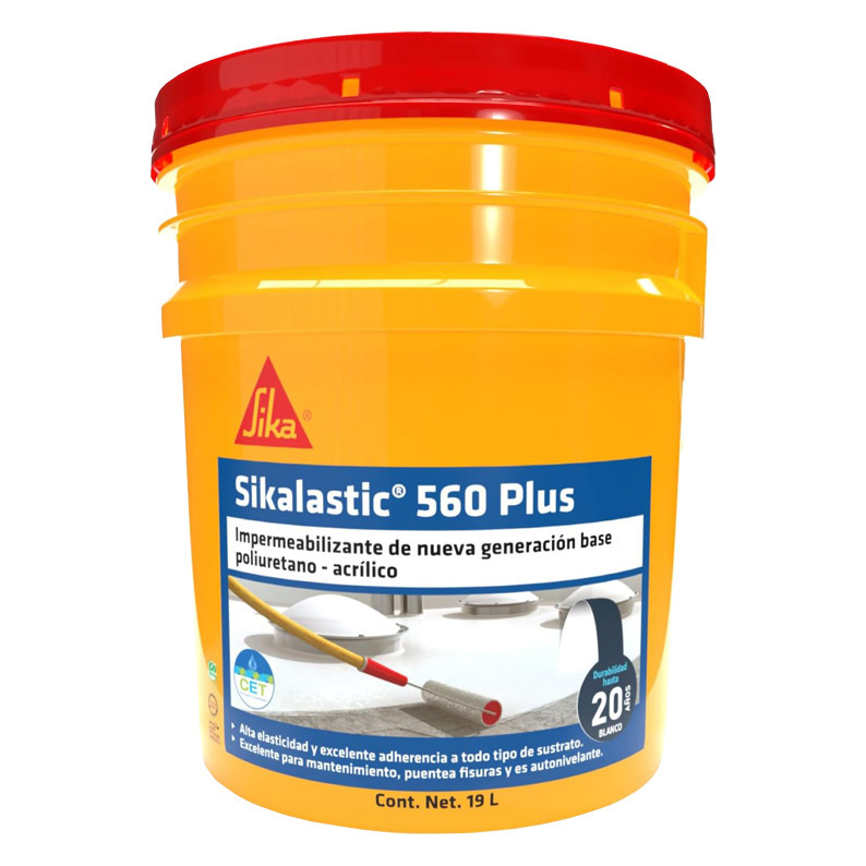 Impermeabilizante Poliuretano Acrílico Sikalastic 560 19 Lt