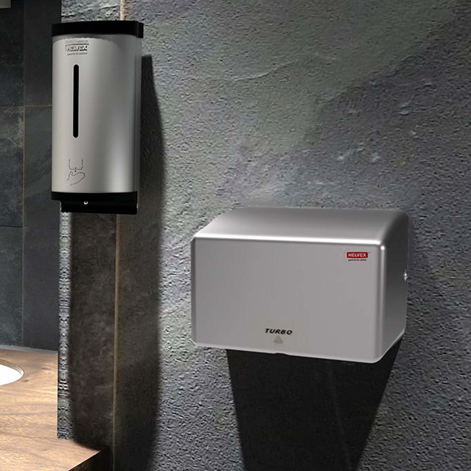 Secador Manos Helvex Turbo MB-1012-AI