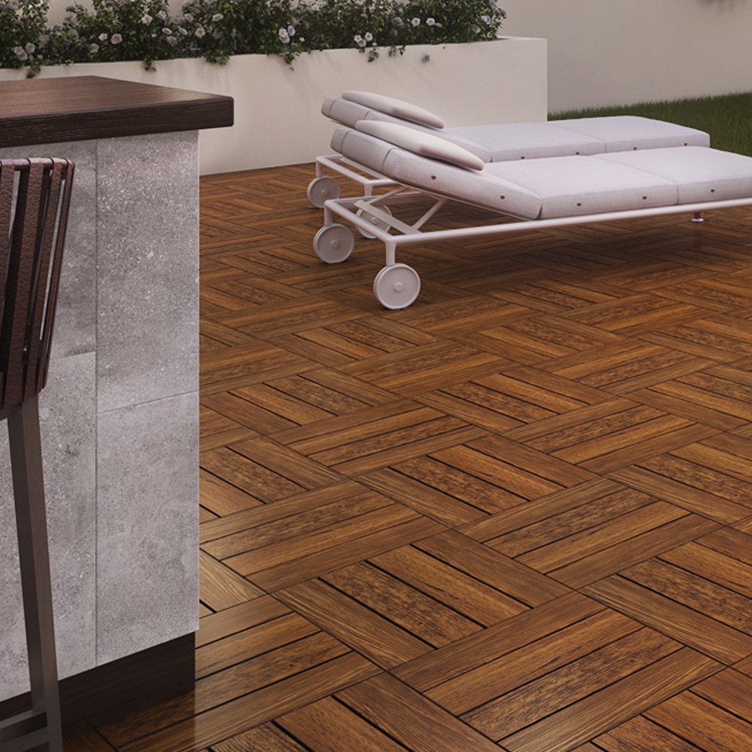 Piso Encino Café Daltile 45x45 cm