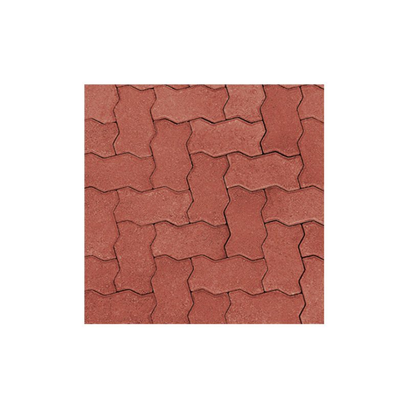 Adoquín Titán Mextile 22.5 x 11.25 x 6 cm Rojo Rubí