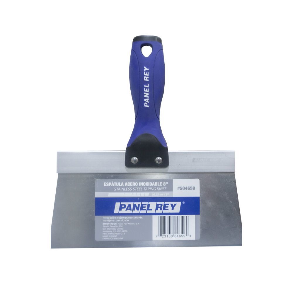 Espátula Acero Inoxidable Panel Rey 8 pulgadas