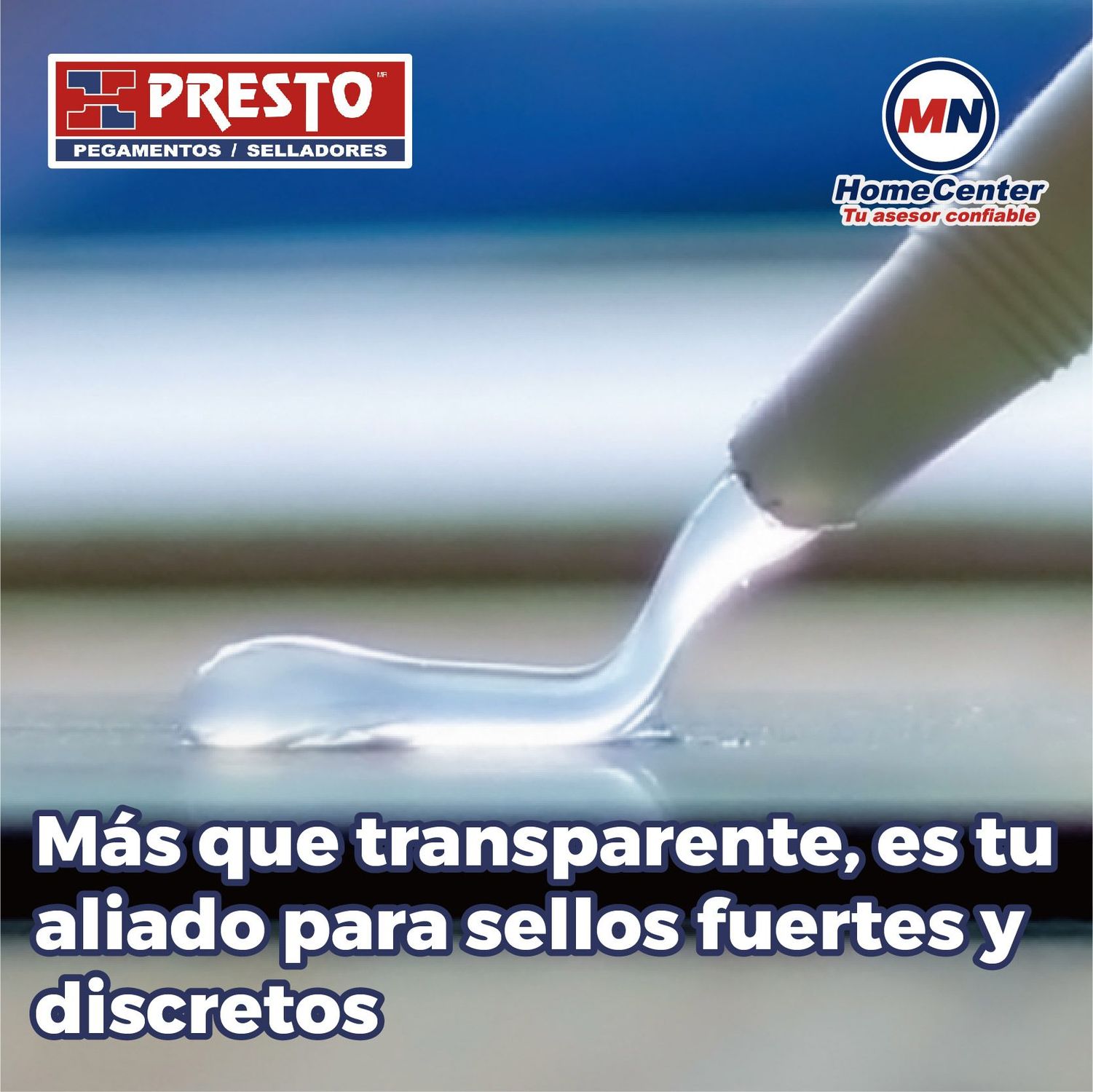 Sellador Transparente Presto Willy 280 mL