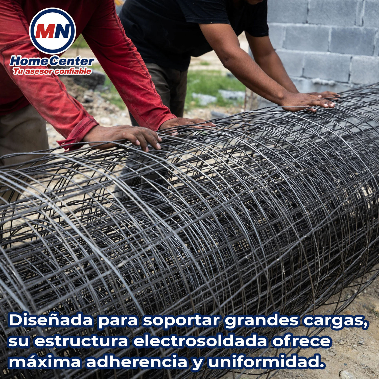 Malla electrosoldada 66-66 2.5X40ML (100M2)