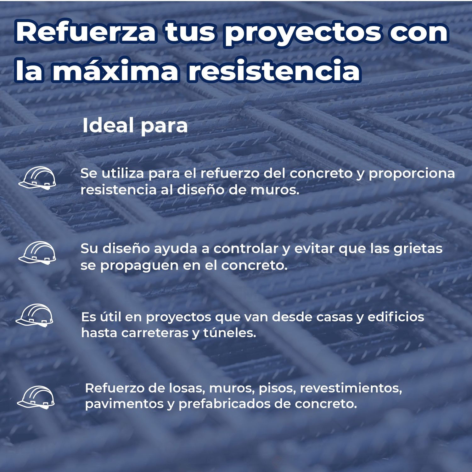 Malla electrosoldada 66-88 2.5X40ML (100 M2)