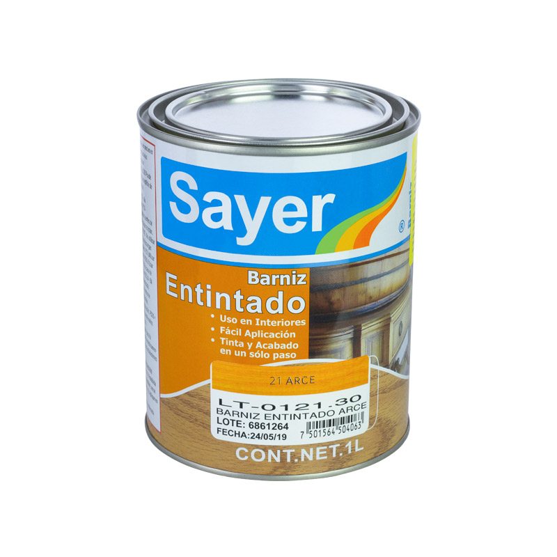 Barniz Entintado Sayer Lack Arce 1 Lt