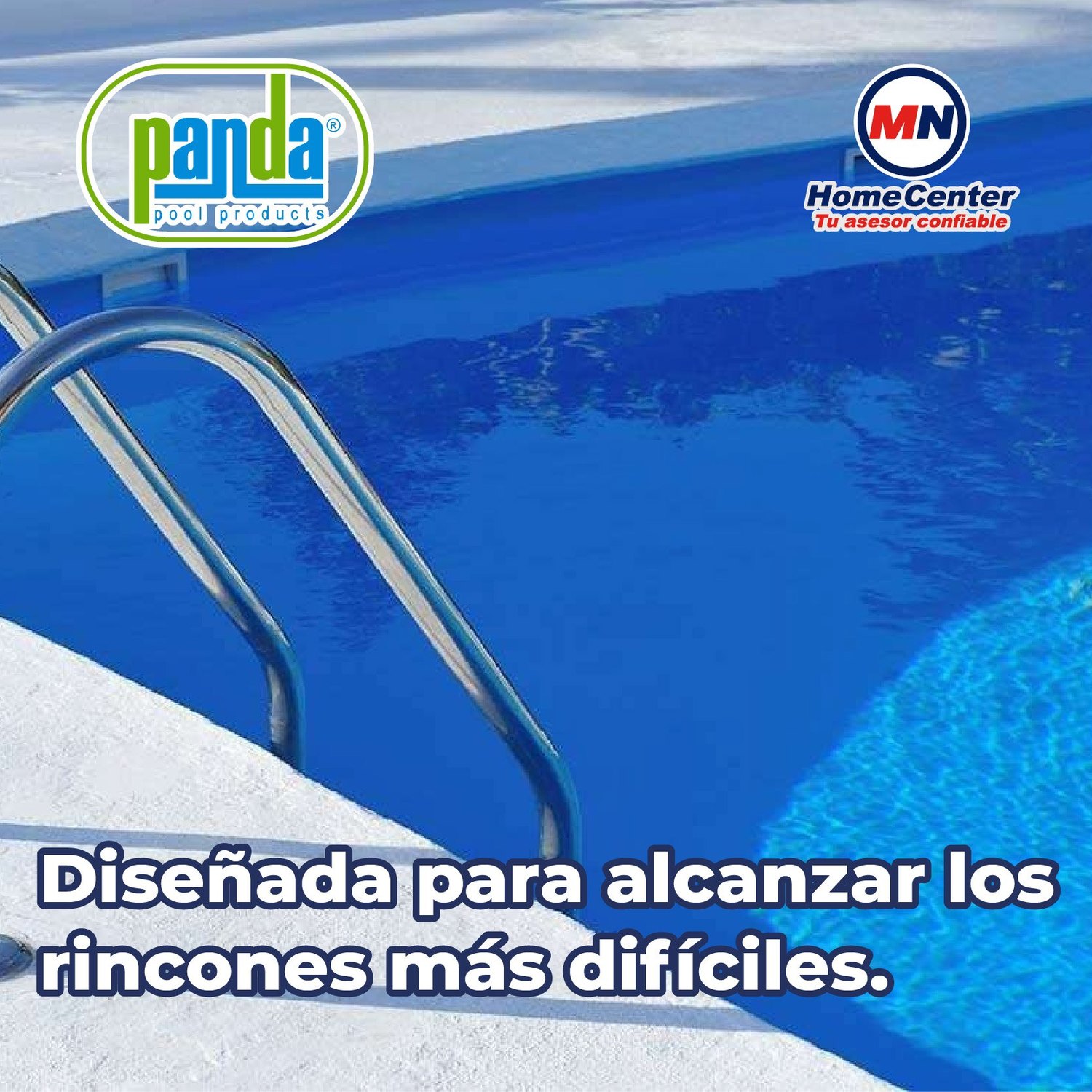 Barredora Flexible Alberca Triangular Panda