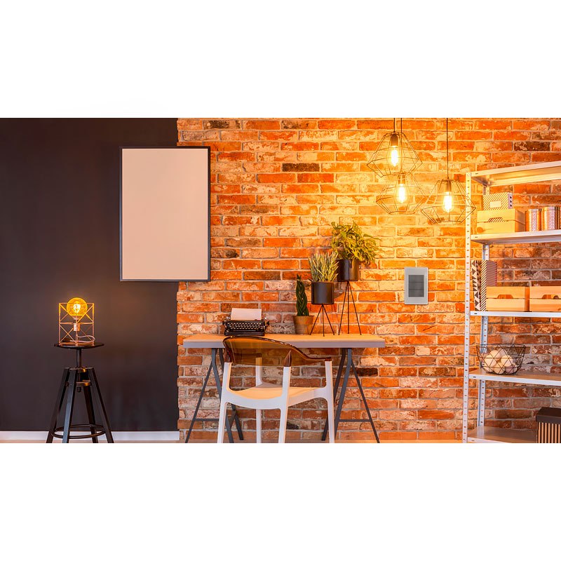 Placa Ciega Anodizado Lucek