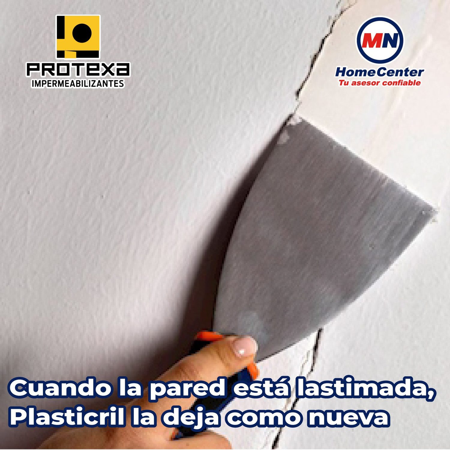 Cemento Plástico Acrílico Plasticril Protexa 19 Lt Blanco