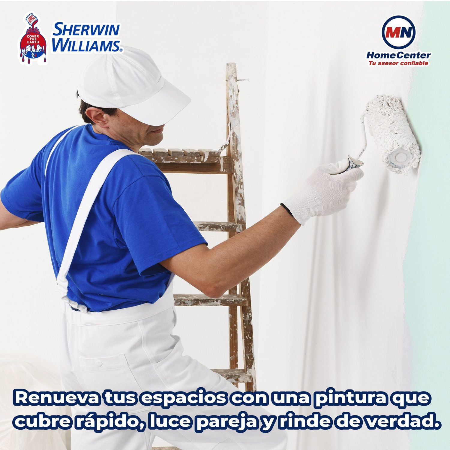 Pintura Vinil Acrílica Blanca Fresh Finish 19 Lt