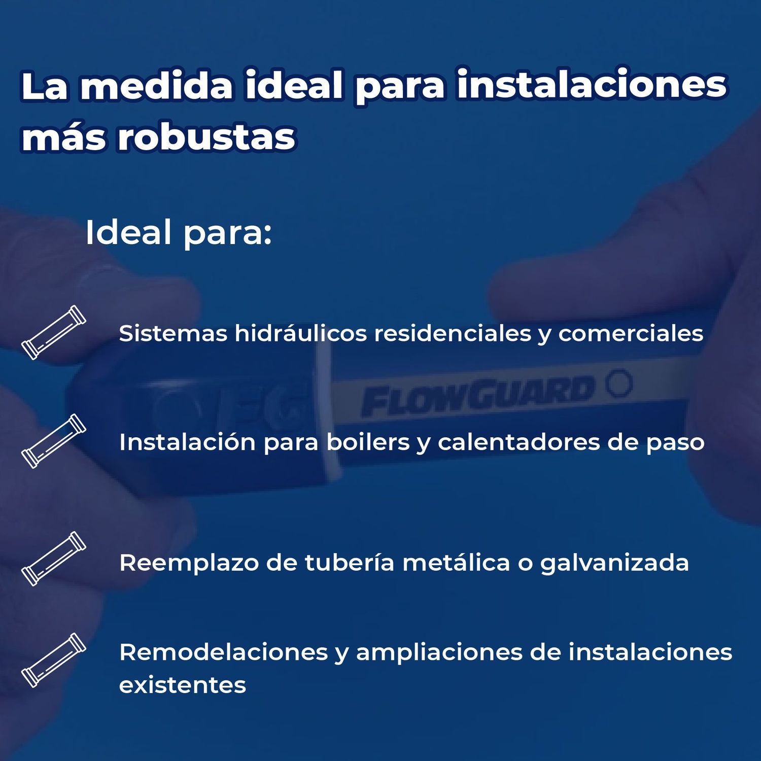 Tubo CPVC Flowguard Gold 25 mm x 6.10 m