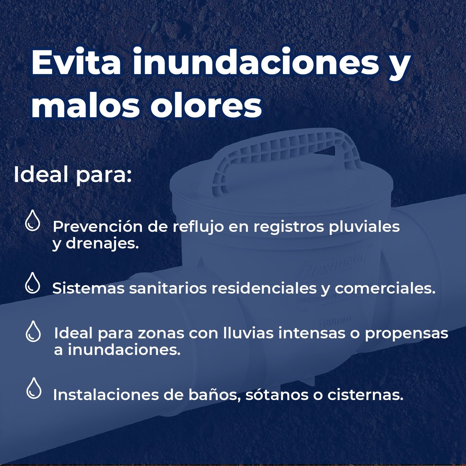 Válvula Anti retorno Fleximatic 4"