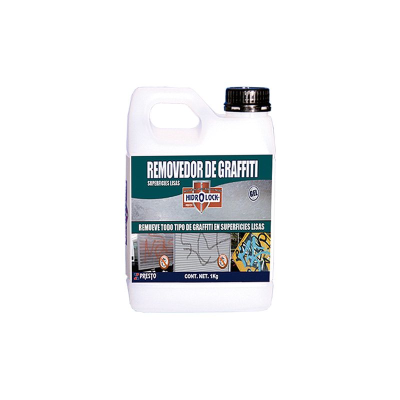 Removedor Graffiti Hidrolock Superficies Lisas 1 kg