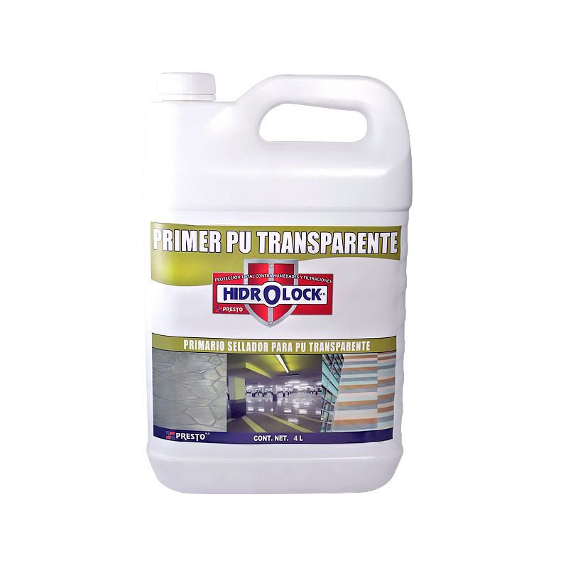 Primario Pu Hidrolock Transparente 4 Lt
