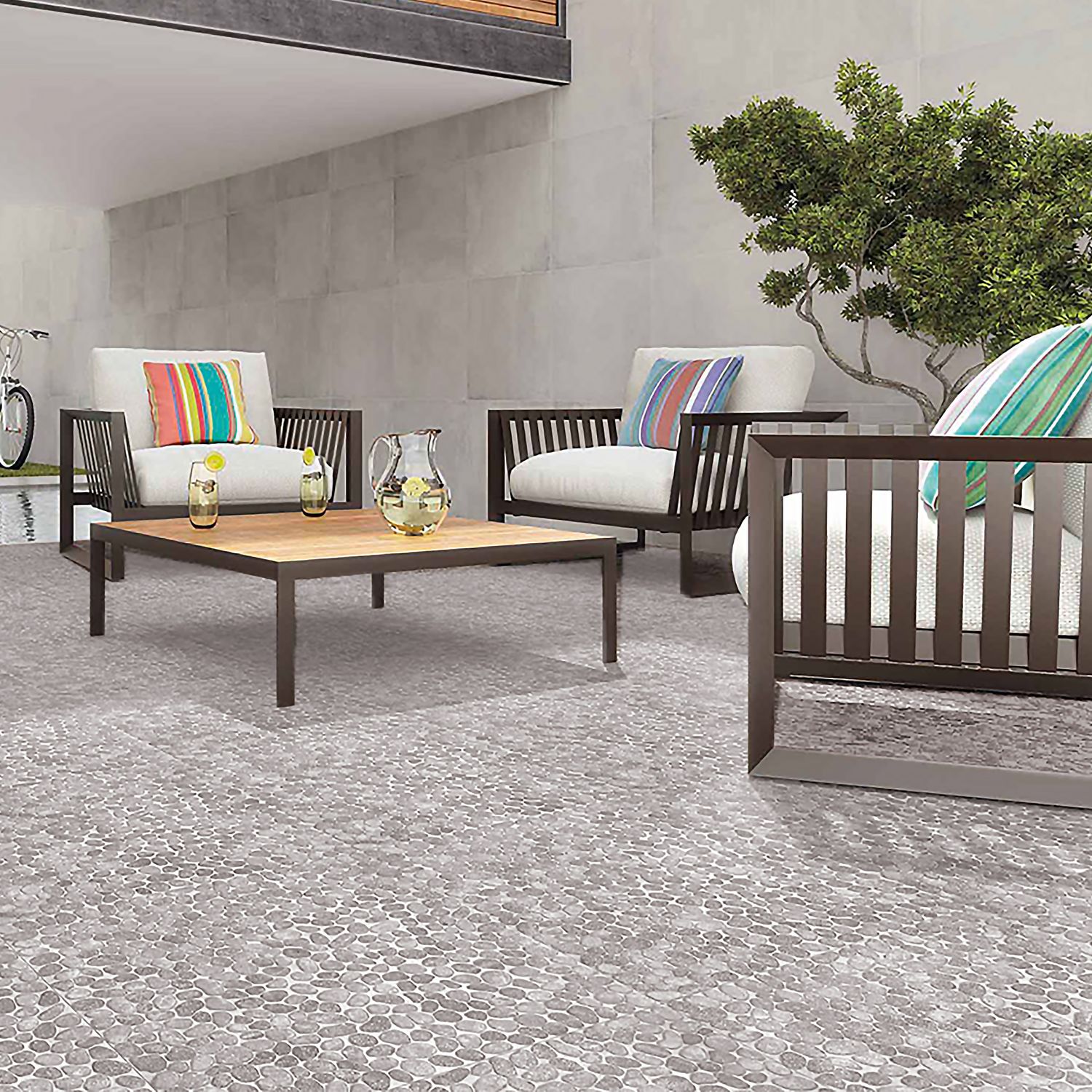 Piso Yukón White Vitromex 55.5 x 55.5 cm