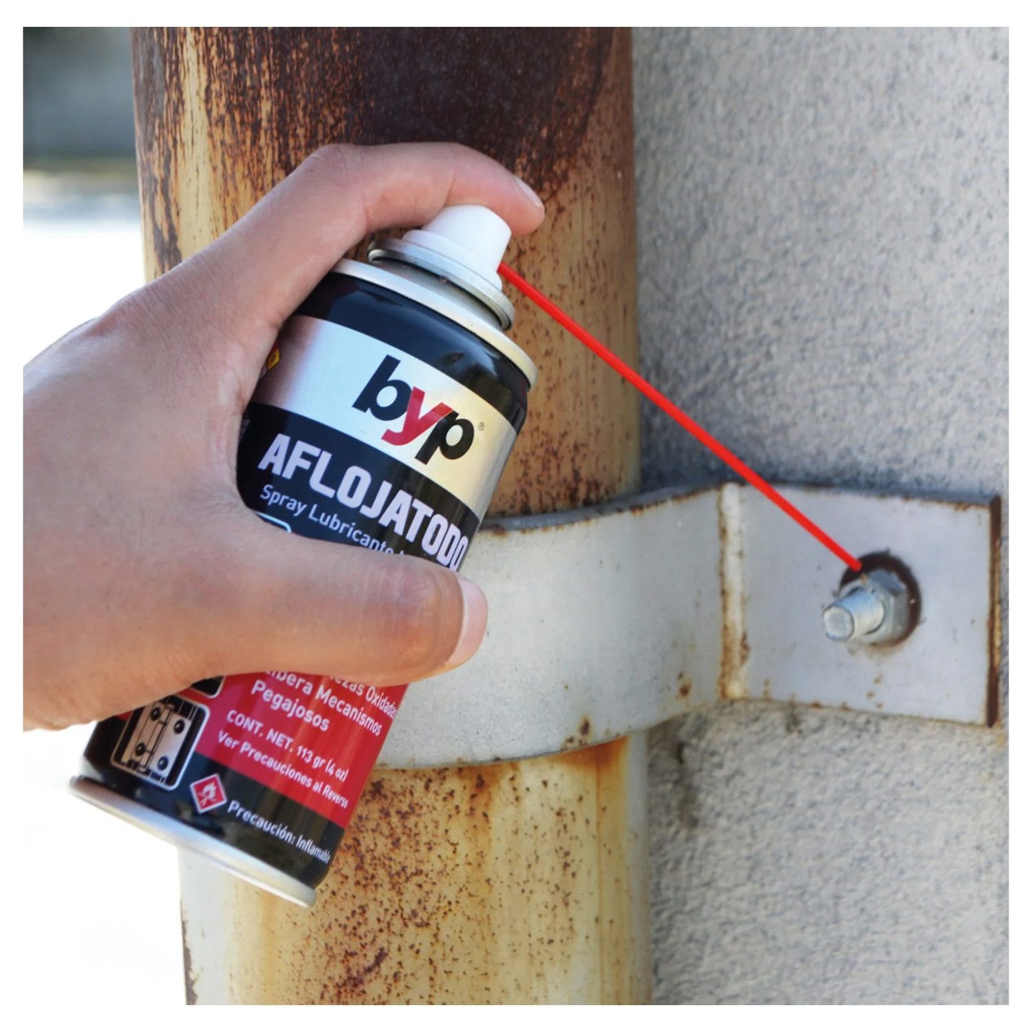 Aflojatodo Lubricante Multiusos Byp 8 oz