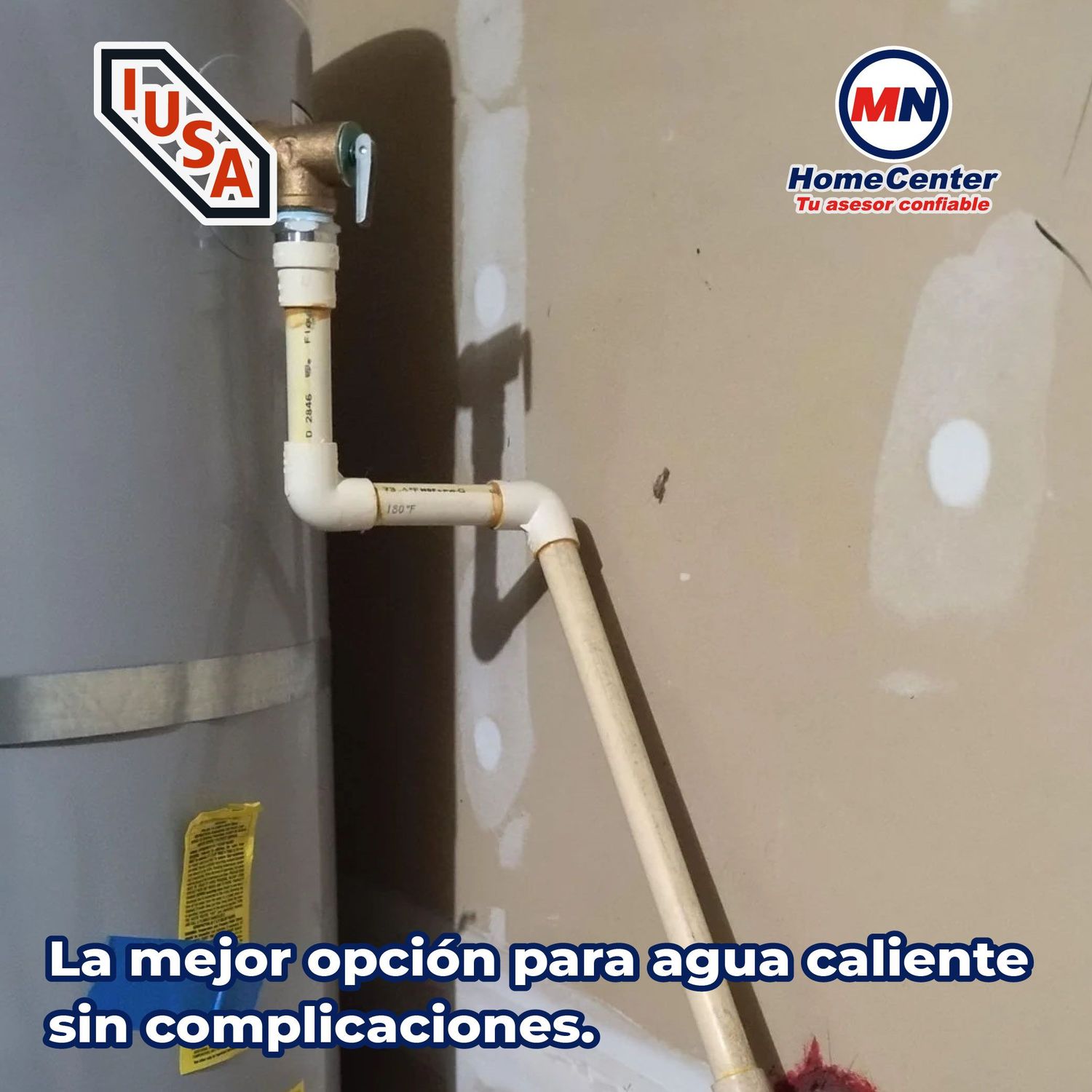 Tubo CPVC Iusa 3/4 Pulg x 6.10 m para Instalaciones Hidráulicas